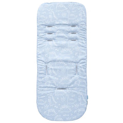 Almohada Para Carrito Buba Azul Dino