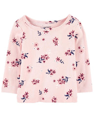 Carter's - Conjunto con jardinera y blusa