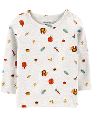 Carter's - Conjunto con jardinera y remera