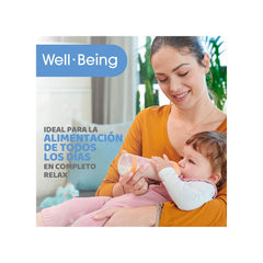 Biberón Anticolicos Chicco Well-Being 150ml 0m+ Celeste