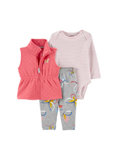 Carter's - Set con 3 piezas con chaleco