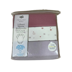 Primark - Paquete con 3 bodies de mangas cortas