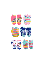Paw Patrol - Paquete con 6 pares de medias antideslizantes