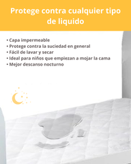Protector impermeable de Colchon de Mini Cama