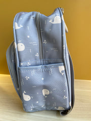 Mochila Pequeña Fondo del Mar Azul