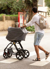 Mochila Maternidad Grande Petit Gris