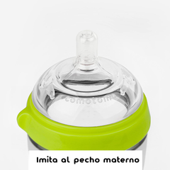 Paquete con 2 biberones Comotomo Verde 250ml (3m+)