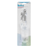 Kit Cepillos Biberón y Tetinas Gris