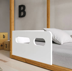 Cama Matic Liv 1900 Laq. Blanco Soft/Freijo