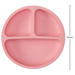 Plato De Silicona Con Ventosas Buba Rosa