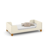 Mini Cama Matic Zupy Laqueado Off White/Eco Wood