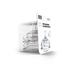 Paquete con 2 tetinas de repuesto