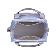 Bolso Maternidad Mediano Fondo Del Mar Azul