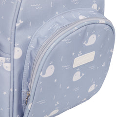 Mochila Pequeña Fondo del Mar Azul