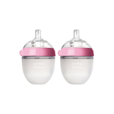 Paquete con 2 biberones Comotomo Rosa 150ml (0-3m)