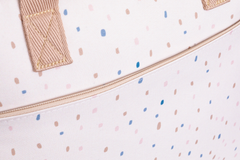 Bolso Maternidad Grande Confeti Marfil