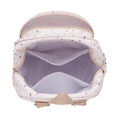 Mochila Pequeña Confeti Marfil