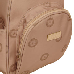 Mochila Pequeña León Caramelo