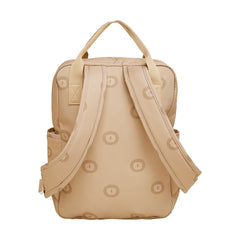 Mochila Maternidad Mediana Con Bolsillo Frontal Térmico León Caramelo