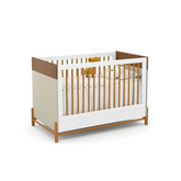 Cuna Matic Tess Laqueado Blanco Soft Eco Wood