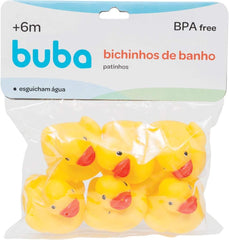 Patitos para Baño Buba – 6 unidades