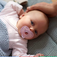 Paquete con 2 chupetes Soothie Heart Lila