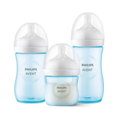 Set Con 3 Biberones Philips Avent Natural Response – Azul