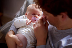 Paquete con 2 chupetes Soothie Heart Lila