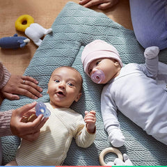 Paquete con 2 chupetes Soothie Heart Lila