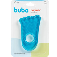 Mordedor con Agua Piezito Buba Azul