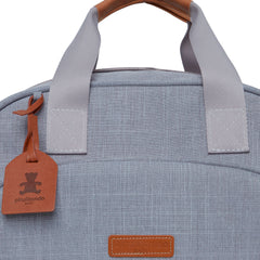 Bolso Maternidad Grande Cuidado Gris