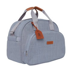 Bolso Maternidad Grande Cuidado Gris