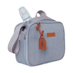 Lonchera Térmica Cuidado Gris