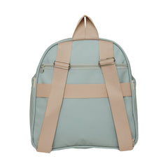 Mochila Mediana Con Bolsillo Térmico Cuidado Verde