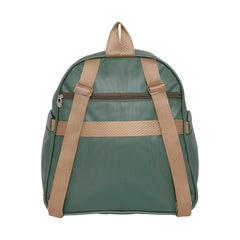 Mochila Maternidad Mediana Con Bolsillo Térmico Brotecito Verde Musgo