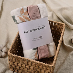 Paquete con 3 mantas de muscelina 95cmx100cm