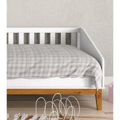 Cama Niñera Matic Nature Laqueado Blanco Soft Eco Wood