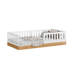 Cama Multifuncional Matic Numa Laqueado Freijo Blanco Soft