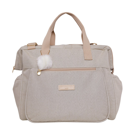 Bolso Maternidad Grande Comodidad Marfil