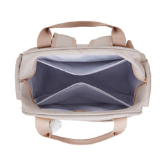 Mochila Maternidad Grande Comodidad Marfil