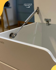 Baúl Toys Matic Laqueado Blanco Soft