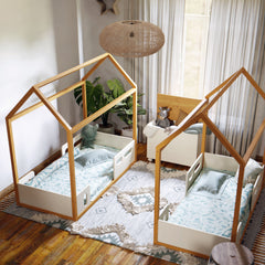 Cama Matic Liv 1900 Laqueado Off White Freijo