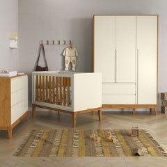 Cómoda Matic Nature Clean C/Puerta Laqueado Freijo Off White Eco Wood