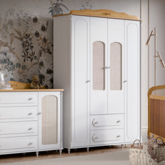 Ambiente Matic Provence Cuna + Cómoda + Ropero