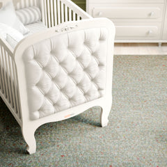 Cuna Matic Provence Capitone Laqueado Blanco Soft