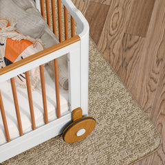 Cuna 3 en 1 Matic Fun Laqueado Blanco Soft Eco Wood