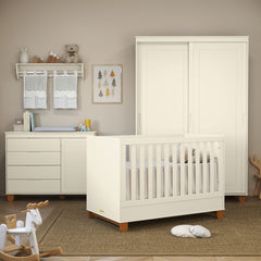 Cómoda Matic Zupy Clean Laq. Off White/Eco Wood