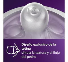 Biberon Anticolicos Natural Response 330ml Flujo 4 6m+