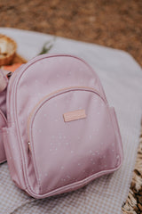 Mochila Pequeña Motitas Rose