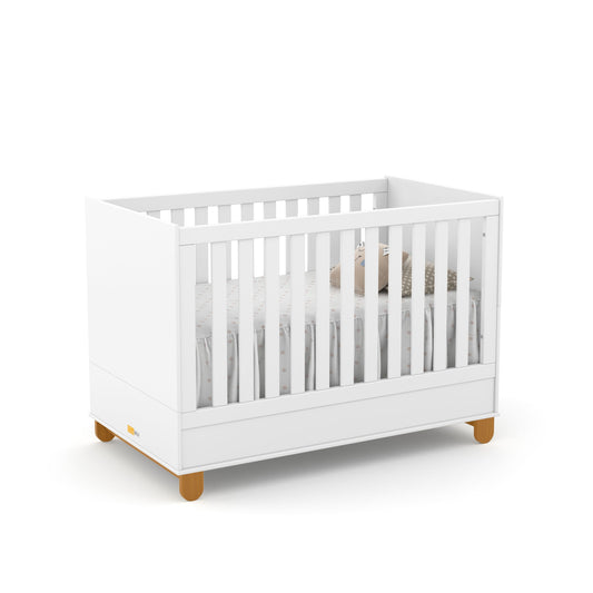Cuna Matic Zupy New Laqueado Blanco Soft Eco Wood